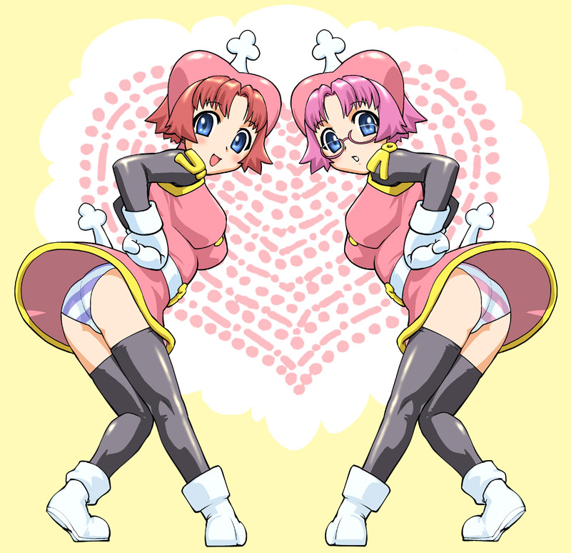 puuna and puuko (lon-q! highland) drawn by ueyama_michirou