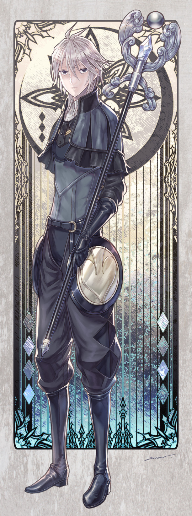 dwyer (fire emblem and 1 more) drawn by amao_miyuki