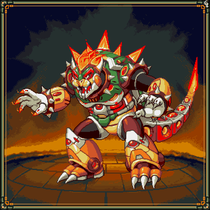bowser, rainy turtloid, and burn dinorex (mario and 3 more) drawn by irregularsaturn