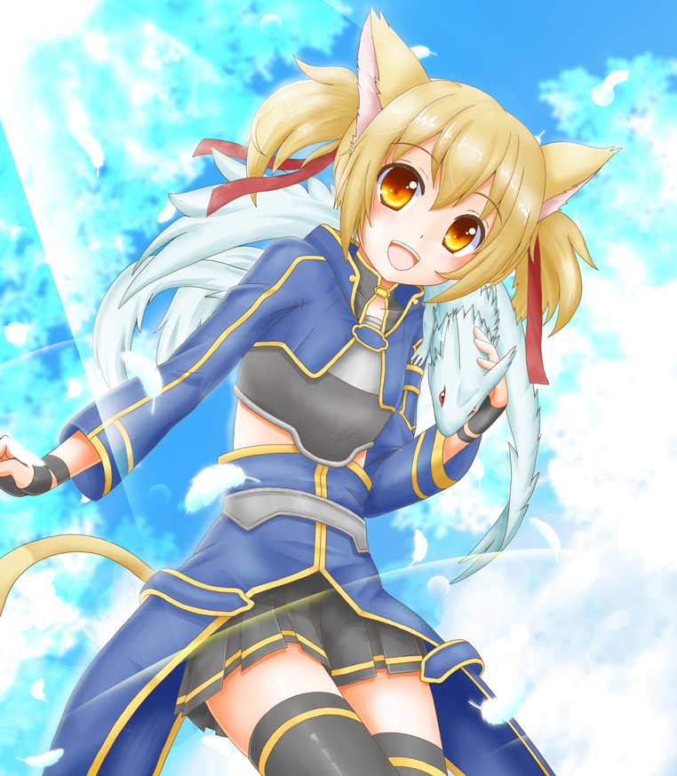 silica and pina (sword art online) drawn by flipper