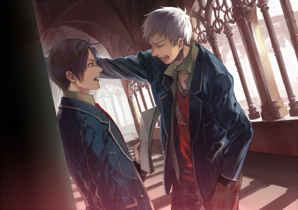 prussia and austria (axis powers hetalia) drawn by rei_(sanbonzakura)