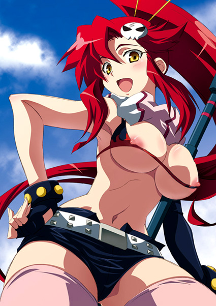 yoko littner (tengen toppa gurren lagann) drawn by izumi_mahiru
