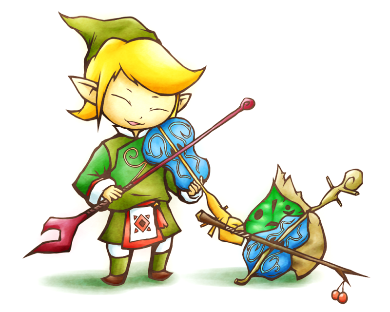 korok, makar, and fado (the legend of zelda and 1 more) drawn by kinakomochi_(kazuna922)