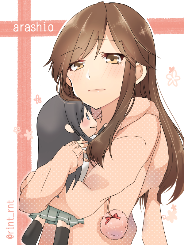 asashio and arashio (kantai collection) drawn by rinto_(rint_rnt)