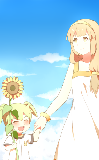 fei rune and nanobana kinako (inazuma eleven and 2 more) drawn by mio_(jian_wei)