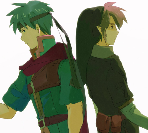 link and ike (fire emblem and 4 more)