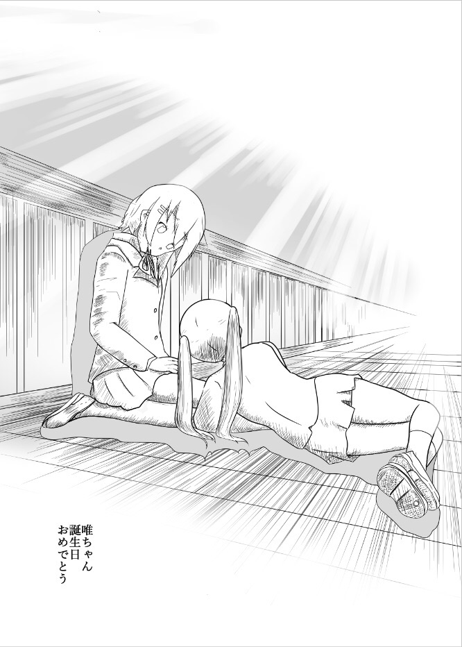 nakano azusa and hirasawa yui (k-on!) drawn by odenyarou