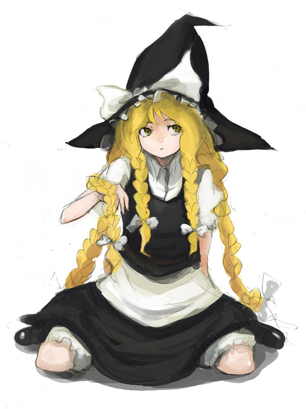kirisame marisa (touhou) drawn by kasa_(hitori_sanka)