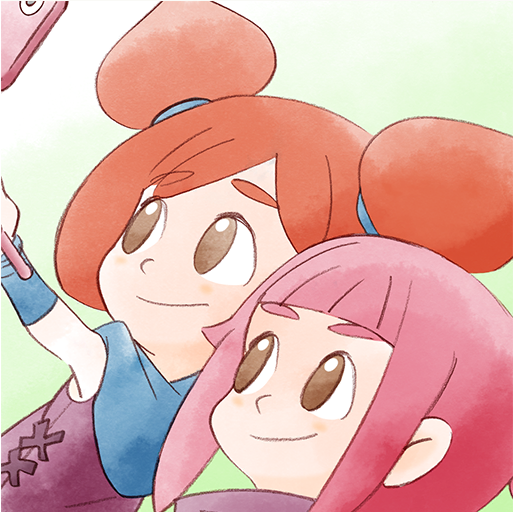 ana and kat (warioware and 1 more) drawn by takeuchi_kou