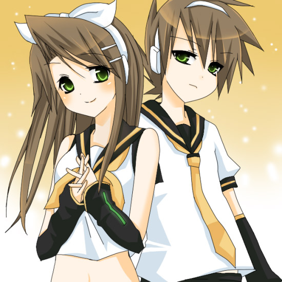 kagamine rin, kagamine len, blue oak, and daisy oak (pokemon and 2 more)