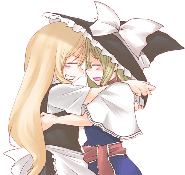 kirisame marisa and alice margatroid (touhou) drawn by hane_(hanegoya)