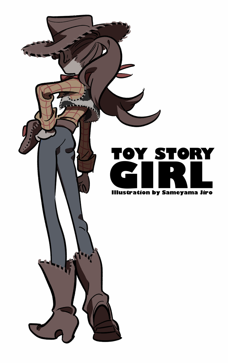 sheriff woody (toy story) drawn by sameyama_jiro