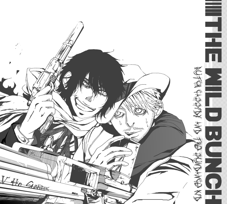 butch cassidy and sundance kid (drifters) drawn by tofana