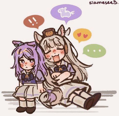 gold ship and mejiro mcqueen (umamusume) drawn by t4yl0r712