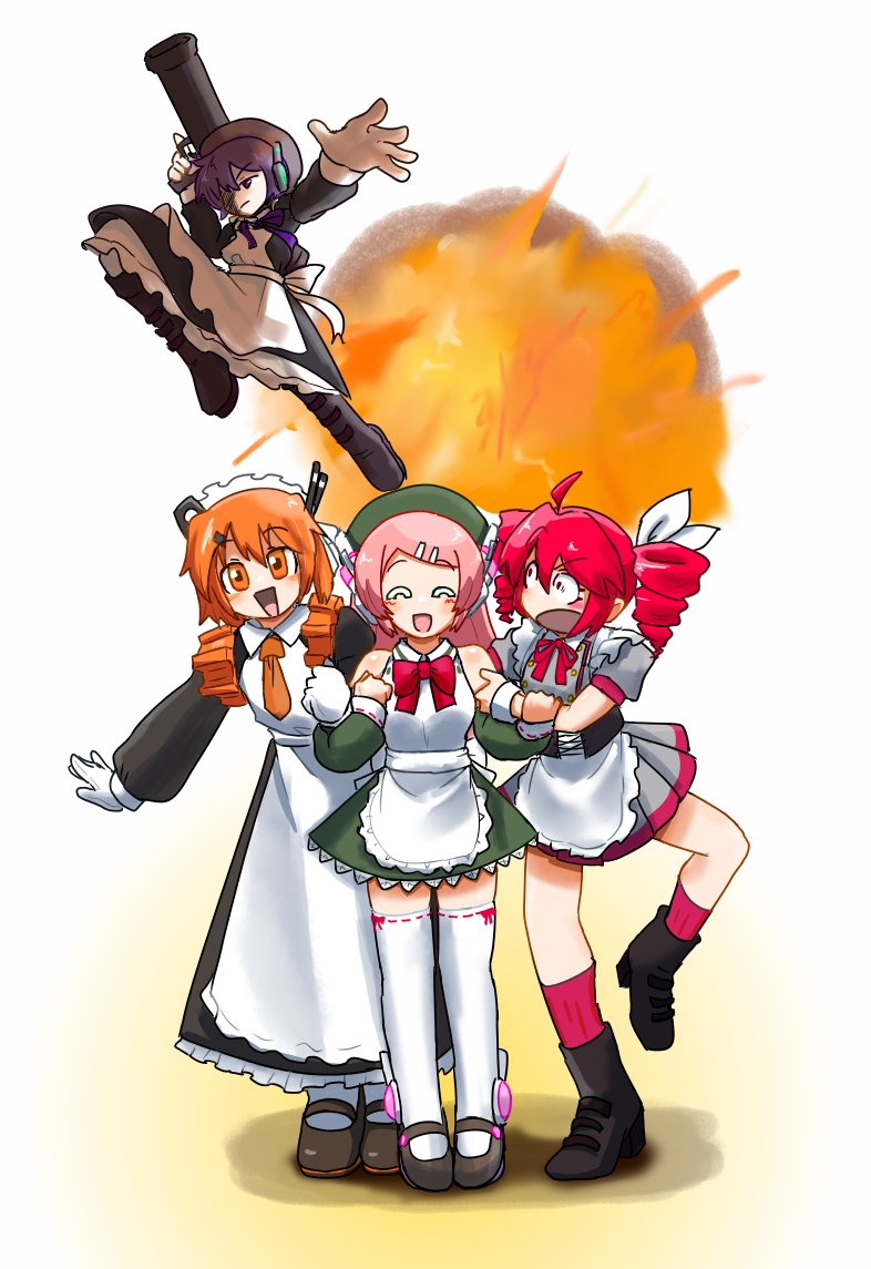 kasane teto, adachi rei, utane uta, and momone momo (utau and 2 more) drawn by saruyama_ushirou
