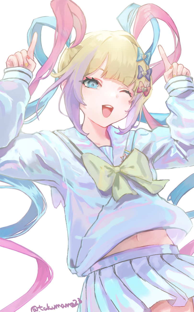 chouzetsusaikawa tenshi-chan (needy girl overdose and 1 more) drawn by takuyan