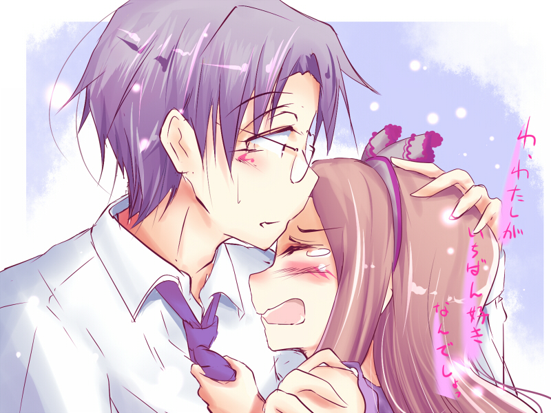 producer and minase iori (idolmaster) drawn by natsu_(anta_tte_hitoha)