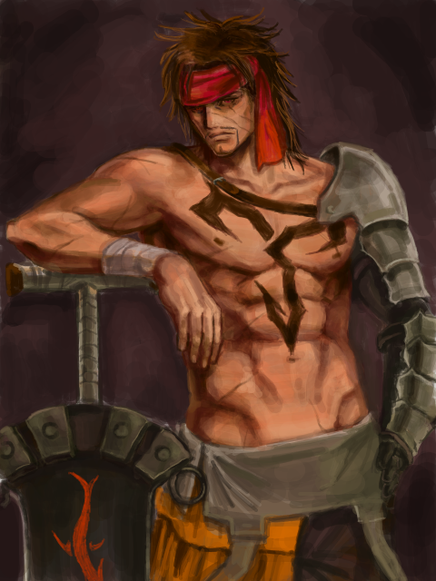 jecht (final fantasy and 1 more) drawn by arisue_kanako