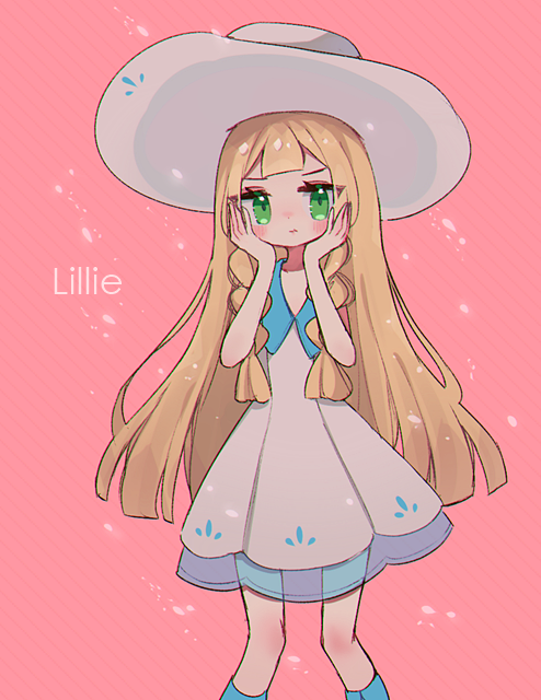 lillie (pokemon and 1 more) drawn by aliceyawnin