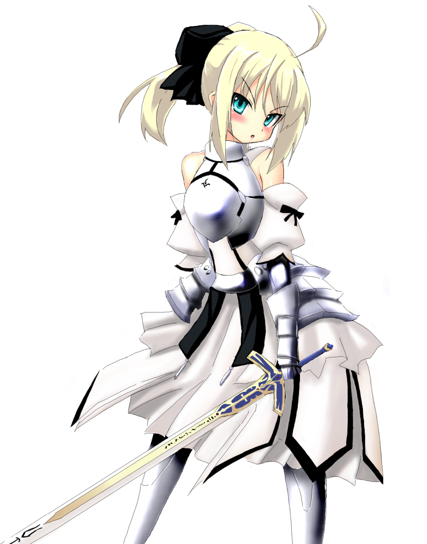 artoria pendragon and saber lily (fate and 1 more) drawn by grune