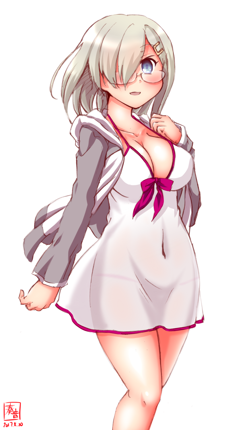 mash kyrielight and hamakaze (kantai collection and 2 more) drawn by kanon_(kurogane_knights)