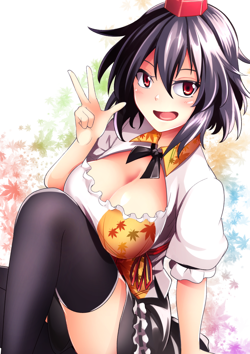 shameimaru aya (touhou and 1 more) drawn by ashiroku_(miracle_hinacle)