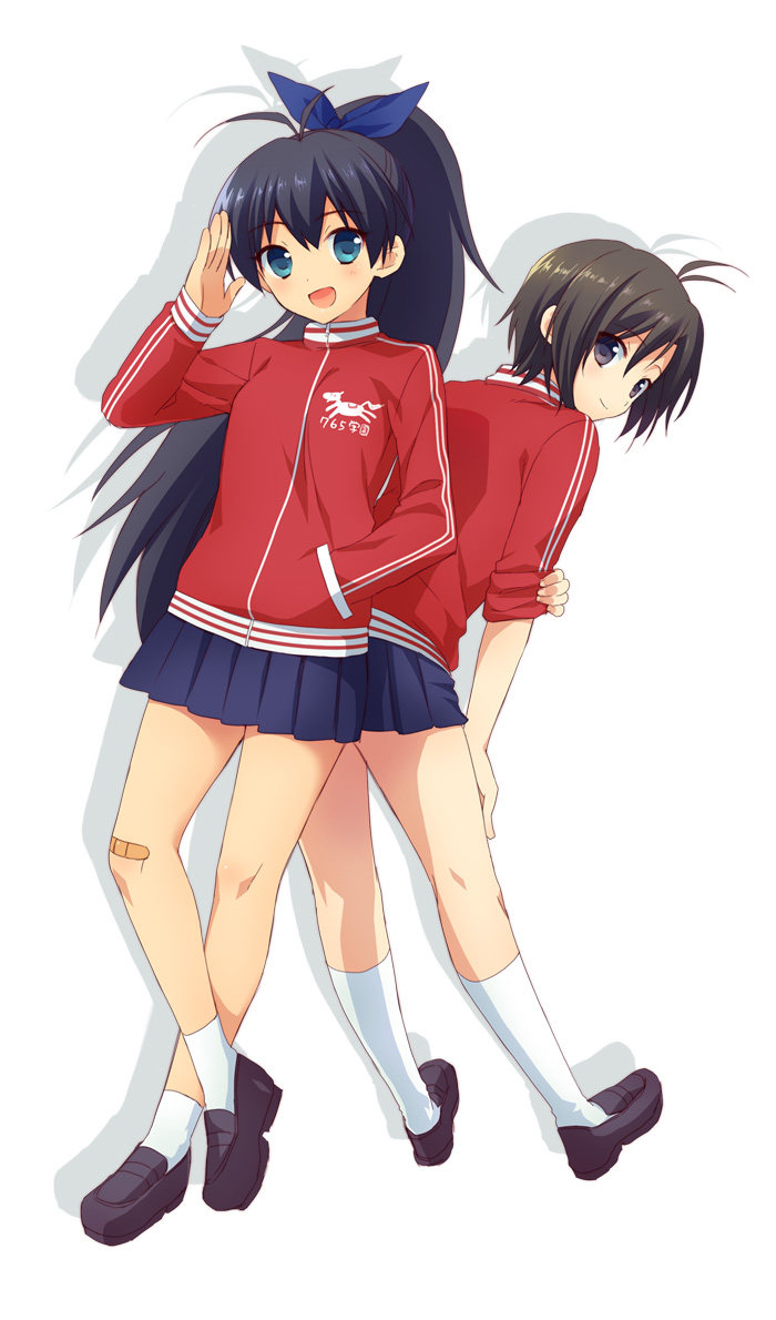 kikuchi makoto and ganaha hibiki (idolmaster) drawn by fuyuichi