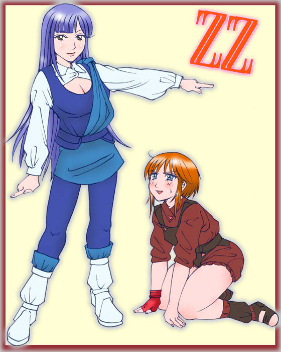 elpeo puru and roux louka (gundam and 1 more) drawn by jun_atsushi
