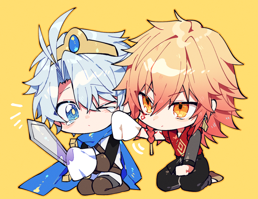 phainon and mydei (honkai and 1 more) drawn by bl_tarock