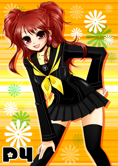 kujikawa rise (persona and 1 more) drawn by ichigou_miya