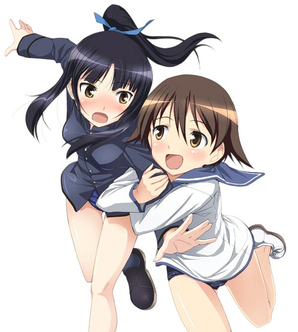 miyafuji yoshika and hattori shizuka (world witches series and 1 more) drawn by hi-ho-