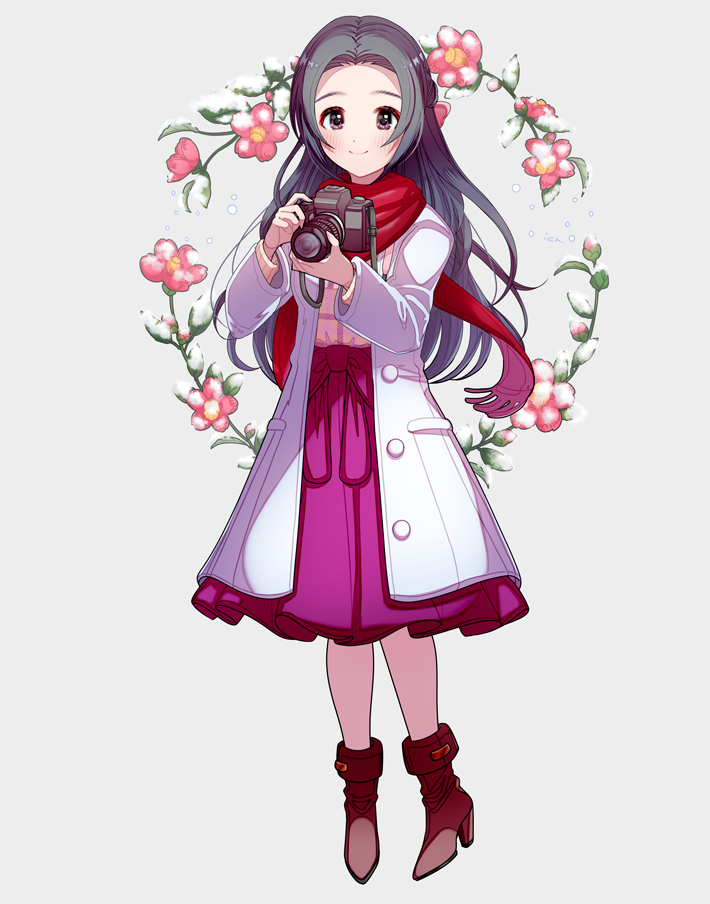 egami tsubaki (idolmaster and 2 more) drawn by ich.
