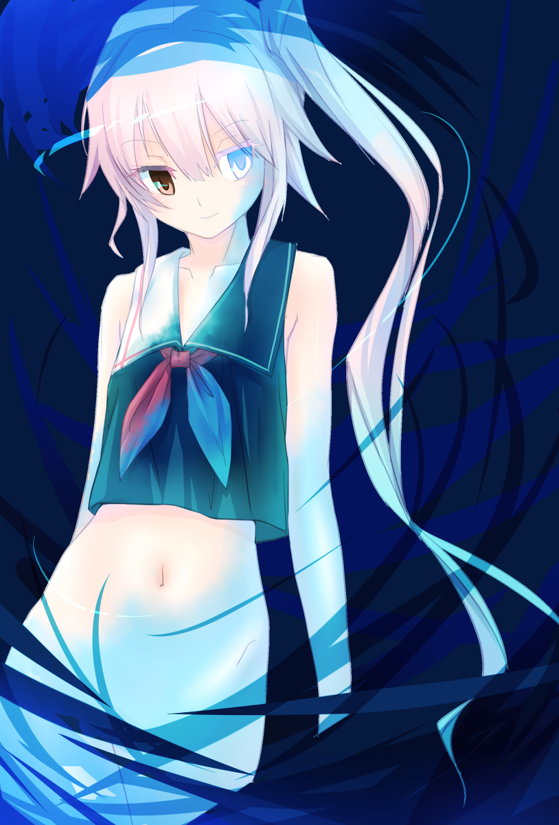 harusame and destroyer princess (kantai collection) drawn by haiiro_(hi_ghi_ro)