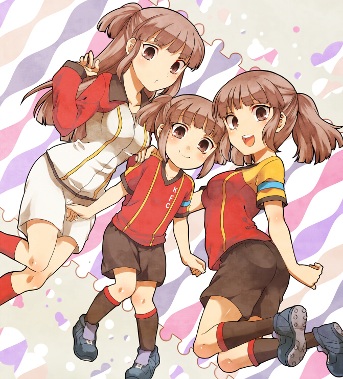 kisaragi mako (inazuma eleven go and 1 more) drawn by irouha