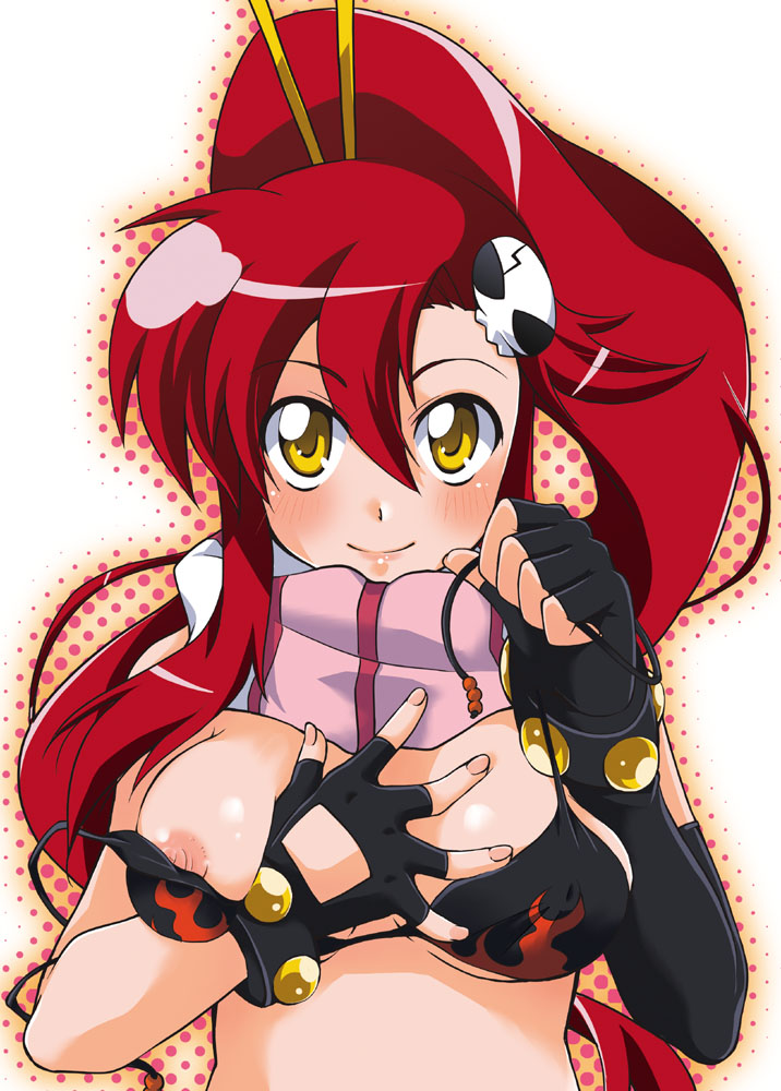 yoko littner (tengen toppa gurren lagann) drawn by suika_soda
