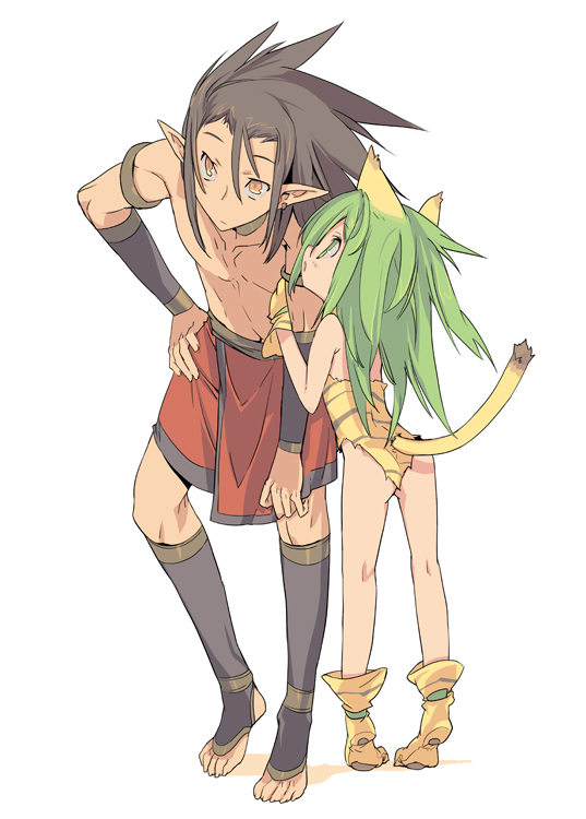 cham cham and tamtam (samurai spirits) drawn by blade_(galaxist)