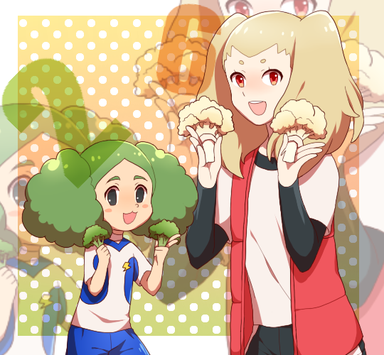 morimura konoha and rooko (inazuma eleven and 3 more) drawn by mio_(jian_wei)