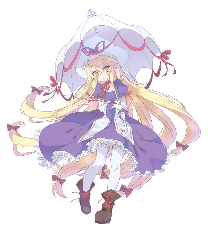 yakumo yukari (touhou and 1 more) drawn by koikawa_minoru