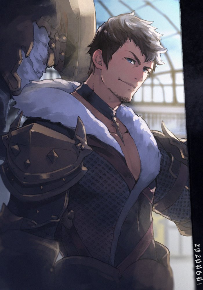 ardbert hylfyst and warrior (final fantasy and 1 more) drawn by yuzukarin