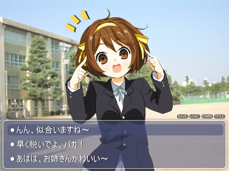 suzumiya haruhi and hirasawa yui (k-on! and 1 more) drawn by mao_yu