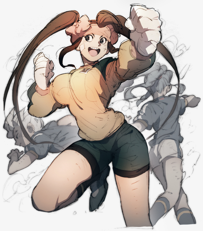 kazemaru ichirouta, endou mamoru, and gouenji shuuya (inazuma eleven) drawn by meringo