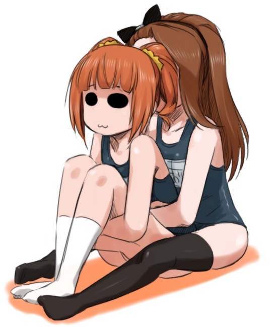 minase iori and takatsuki yayoi (idolmaster) drawn by ttomm