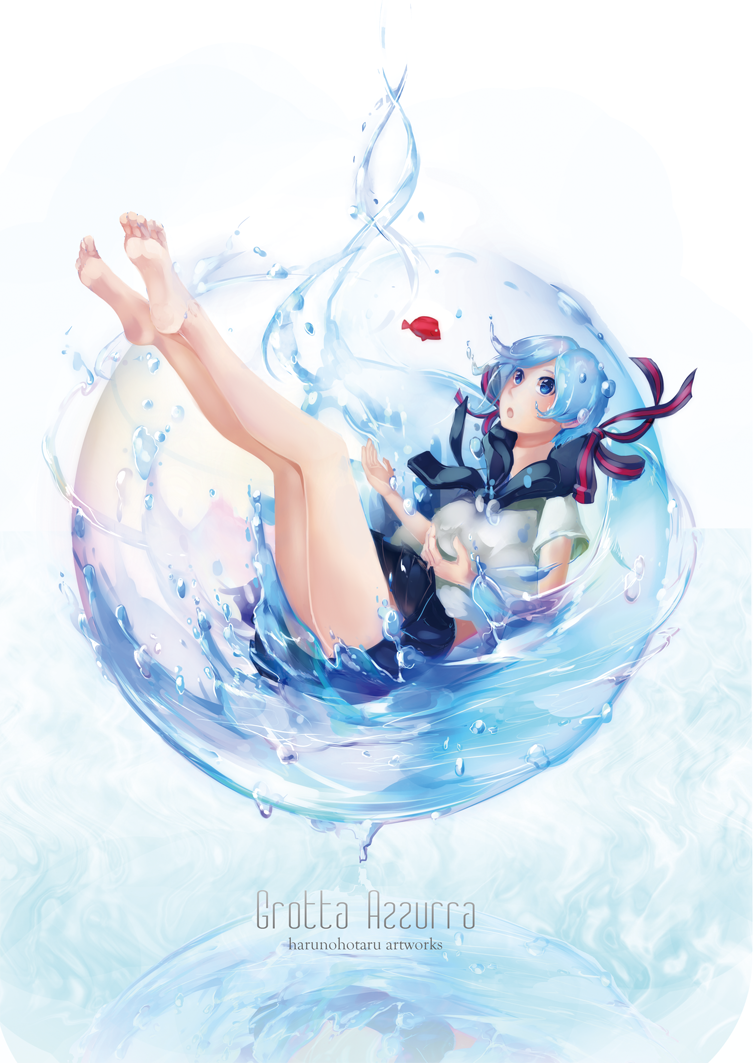 hatsune miku and bottle miku (vocaloid) drawn by harunohotaru