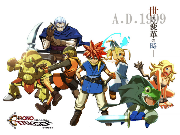 lucca ashtear, crono, marle, ayla, robo, and 2 more (chrono trigger)