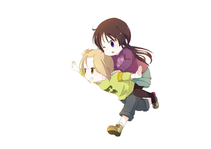 akiyama mio and tainaka ritsu (k-on!) drawn by komugiko