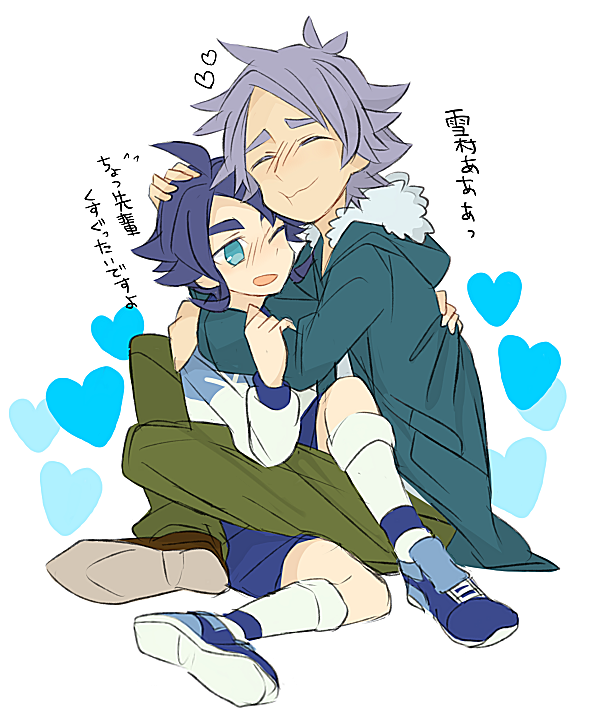 fubuki shirou and yukimura hyouga (inazuma eleven and 1 more) drawn by toco_(7037034)