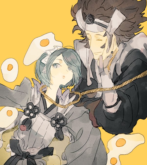setsuna and azama (fire emblem and 1 more) drawn by shourou_kanna