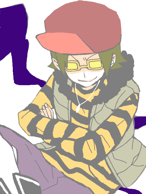 mzd and hatena (bemani and 1 more) drawn by hara_chan