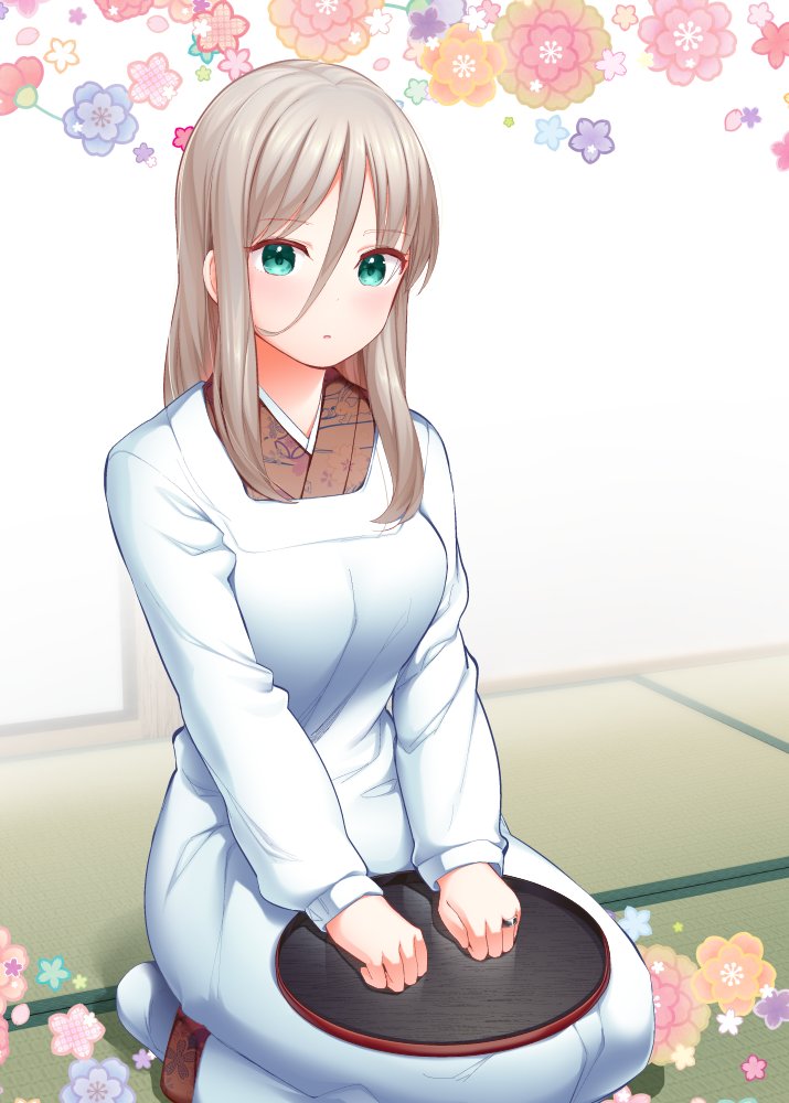 setsuna (haikei... koroshiya-san to kekkon shimashita) drawn by kosaka_donten