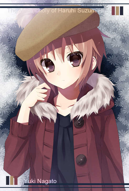 nagato yuki (suzumiya haruhi no yuuutsu) drawn by hijiki_(hijikini)